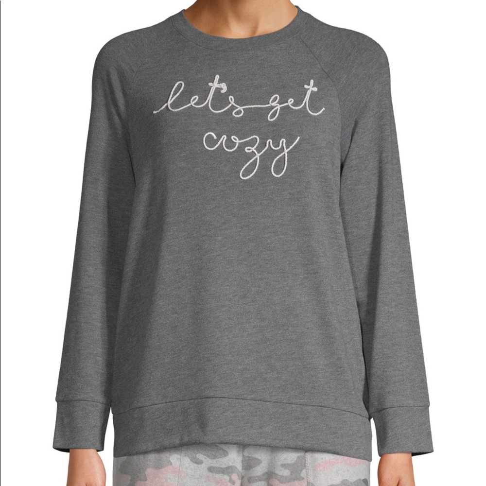 Secret Treasures “Lets Get Cozy” Loungewear Top